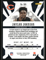 Jaylon Johnson 2020 Panini Phoenix Teal #164 #/175