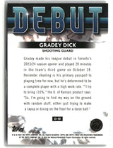 Gradey Dick 2023-24 Finest Debut #D-10