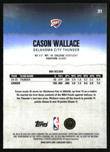 Cason Wallace 2025-26 Topps Signature Class Chrome #31