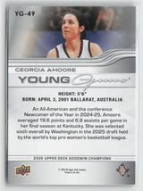 Georgia Amoore 2026 Upper Deck Goodwin Champions Young Guns #YG-49