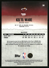 Kel'el Ware 2025-26 Topps Signature Class #30