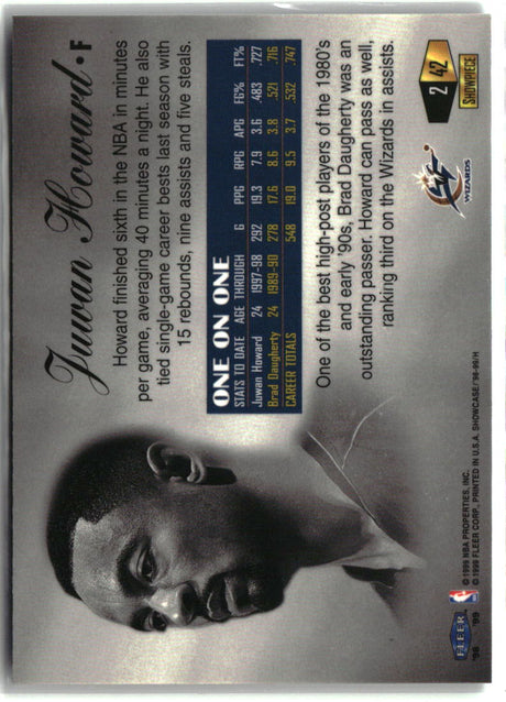 Juwan Howard 1998-99 Flair Showcase Flair Showcase Row 2 #42