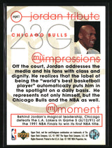 Michael Jordan 1997-98 Upper Deck Michael Jordan Tribute #MJ41
