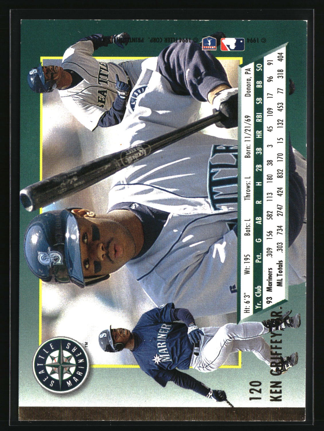 Ken Griffey, Jr. 1994 Ultra #120
