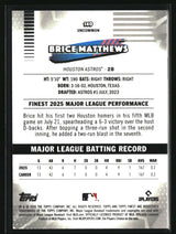 Brice Matthews 2026 Finest #140