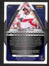 Nelson Cruz 2020 Panini Chronicles Spectra Swatches #1