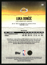 Luka Don?i? 2025-26 Topps Signature Class #83