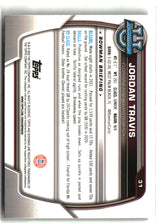 Jordan Travis 2022 Bowman University Chrome #31
