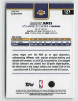 LeBron James 2025-26 Topps Chrome #127