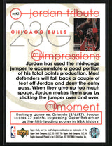 Michael Jordan 1997-98 Upper Deck Michael Jordan Tribute #MJ42
