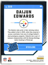 Daijun Edwards 2024 Donruss Optic Purple Scope #223