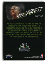 Kevin Garnett 1997-98 Ultra View to a Thrill #8 VT