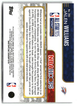 Jalen Williams 2025-26 Hoops #285