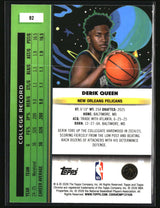 Derik Queen 2025-26 Topps Chrome Cosmic #92