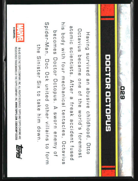 Doctor Octopus 2026 Topps Chrome Marvel Comics #29