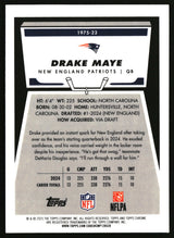 Drake Maye 2025 Topps Chrome 1975 Topps #1975-23