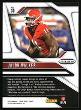 Jalon Walker 2025 Panini Prizm Draft Picks #30