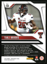 Tahj Brooks 2025 Panini Prizm Draft Picks #134