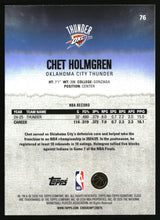 Chet Holmgren 2025-26 Topps Signature Class #76
