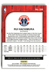 Rui Hachimura 2019-20 Hoops Premium Stock #206