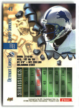 Barry Sanders 1996 Fleer Metal #41