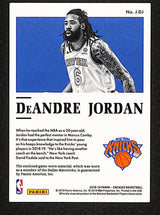 DeAndre Jordan 2018-19 Panini Encased Jerseys #J-DJ #/99