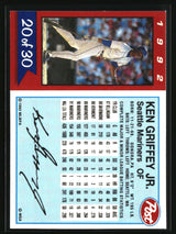 Ken Griffey Jr. 1992 Post Cereal #20
