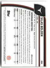 Silas Bolden 2024 Bowman University Chrome #164