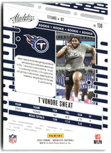 T'Vondre Sweat 2024 Panini Absolute Blue #138