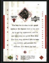 Michael Jordan 1999 Upper Deck Michael Jordan Athlete of the Century #37