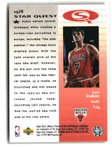 Toni Kukoc 1997-98 Collector's Choice StarQuest #SQ28