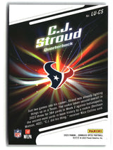 C.J. Stroud 2023 Donruss Optic Light It Up! #LU-CS