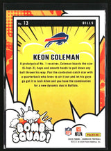Keon Coleman 2024 Donruss Bomb Squad #13