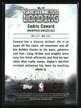 Cedric Coward 2025-26 Bowman Greatness Loading #GL-11