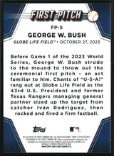 George W. Bush 2024 Topps First Pitch #FP-5