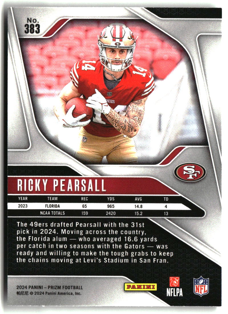 Ricky Pearsall 2024 Panini Prizm #383