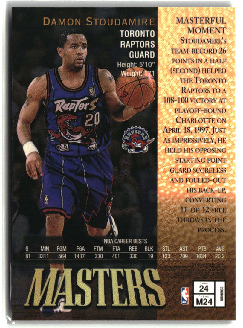 Damon Stoudamire 1997-98 Finest #24