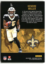 Kendre Miller 2023 Panini Contenders Rookie Stallions #15