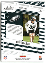 Cooper DeJean 2024 Panini Absolute Retail #140