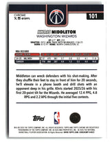 Khris Middleton 2025-26 Topps Chrome Update Prism Refractor #101