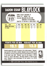 Mookie Blaylock 1990-91 Fleer #117
