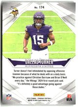 Dallas Turner 2024 Panini Phoenix #174