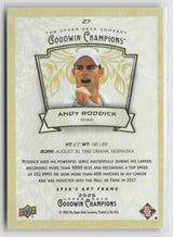 Andy Roddick 2026 Upper Deck Goodwin Champions 1930s Art Frame Variants #27