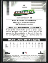 Kyle Karros 2026 Finest #87