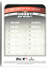 Dylan Crews 2025 Topps Hobby Rip Night #7