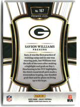Savion Williams 2025 Panini Select #167