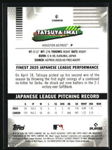 Tatsuya Imai 2026 Finest #3