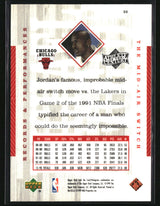 Michael Jordan 1999 Upper Deck Michael Jordan Athlete of the Century #32