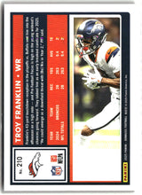 Troy Franklin 2025 Donruss Press Proofs Red #210