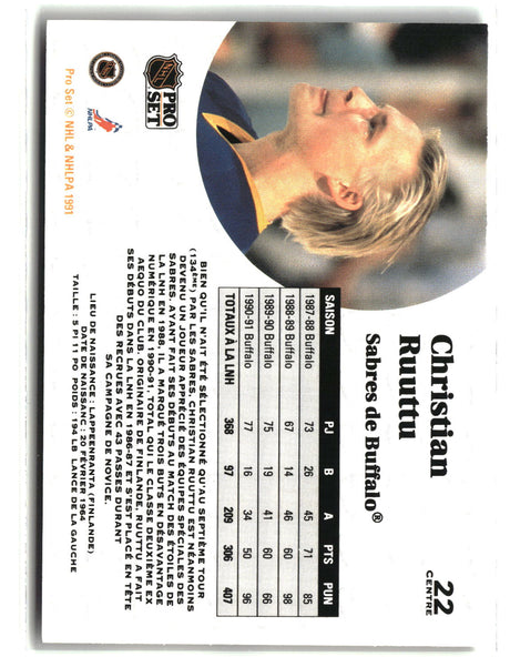 Joe Sakic 1991-92 Pro Set French #199